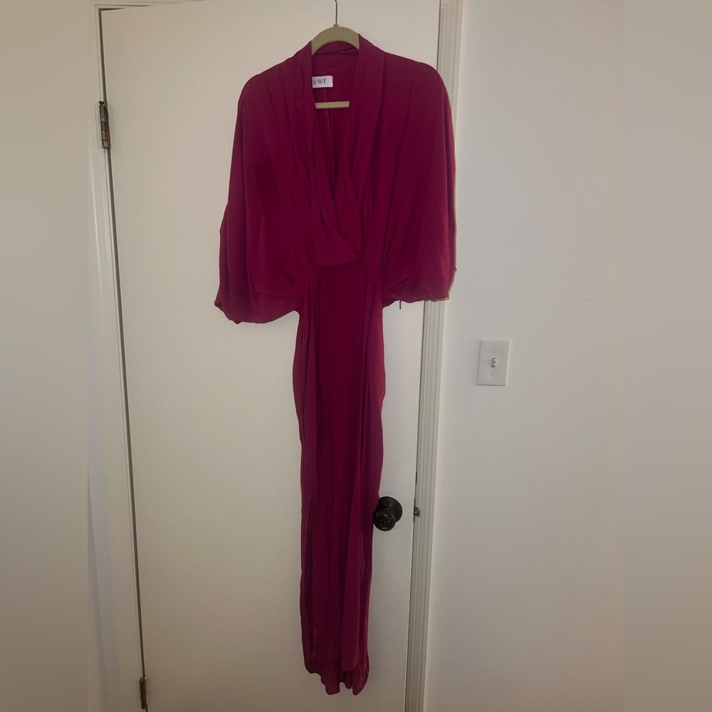 S/W/F Pink maxi dress